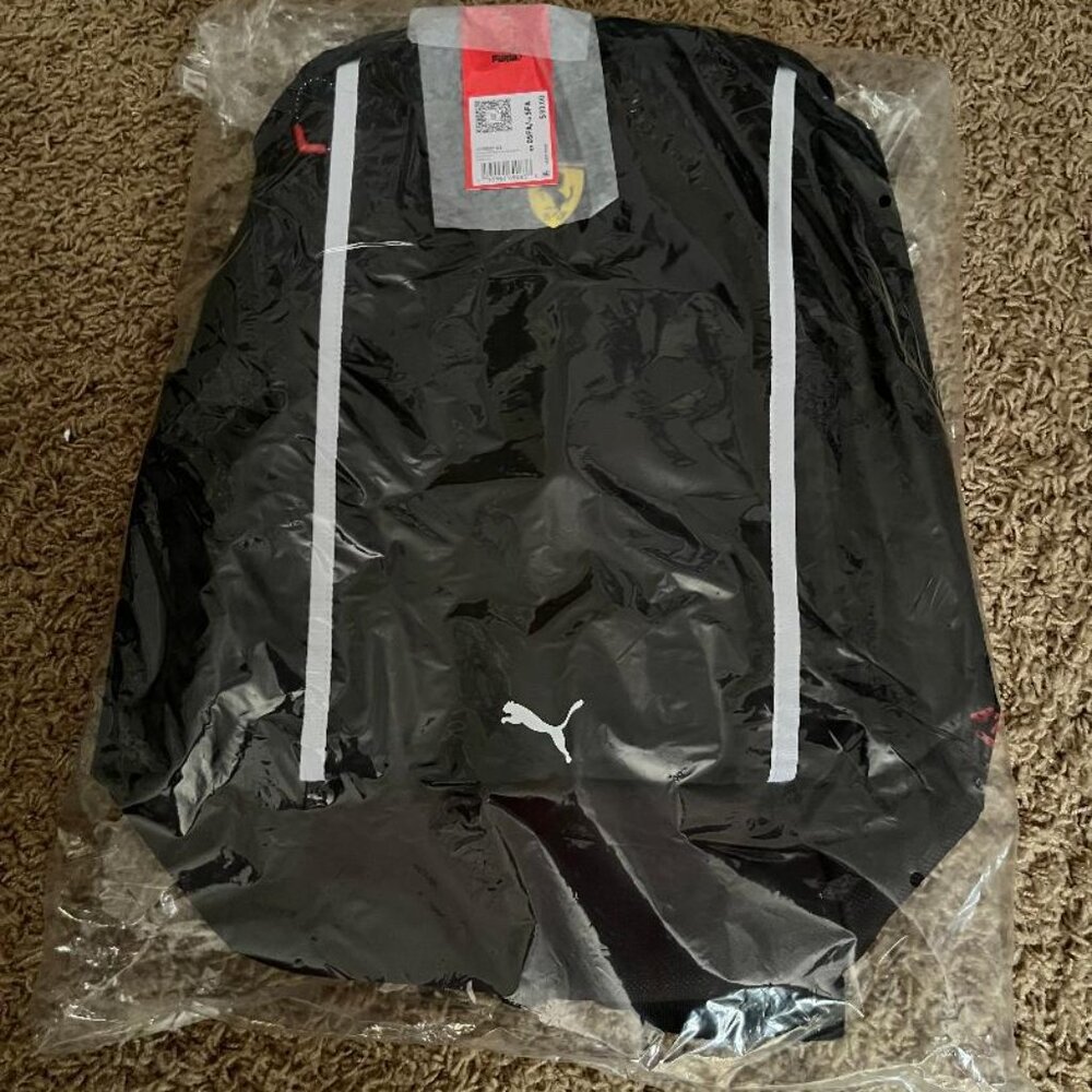 Puma Ferrari Scuderia Black & Red School Race Backpack